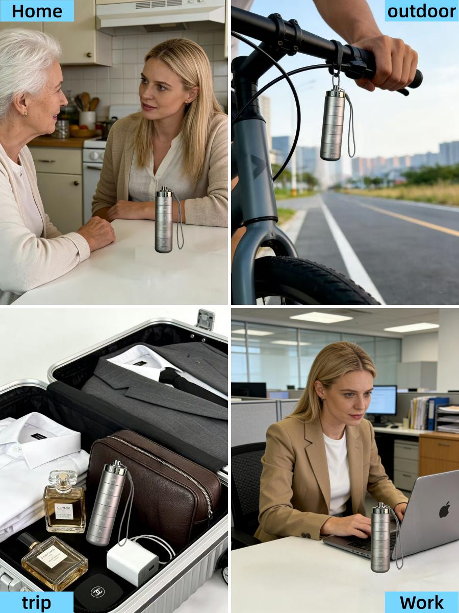 ๐ LIMITED OFFER 50% OFF โ Shop Now! ๐งณ๐Metal Travel Pill Organizer